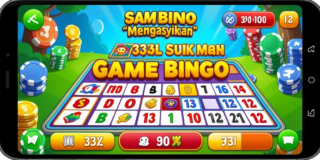 Tampilan gameplay seru dan menarik dari game Bingo 33L.