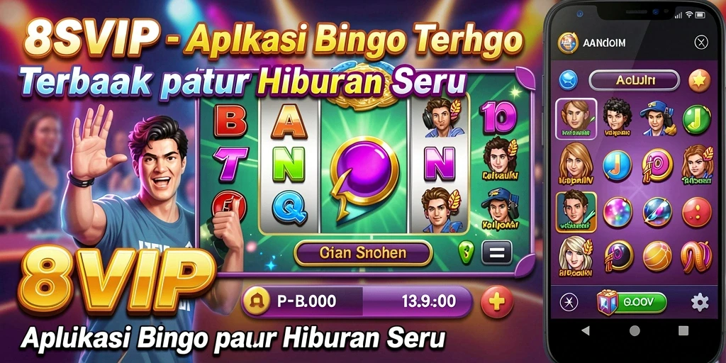 Tampilan gameplay Bingo yang menarik di 8SVIP.