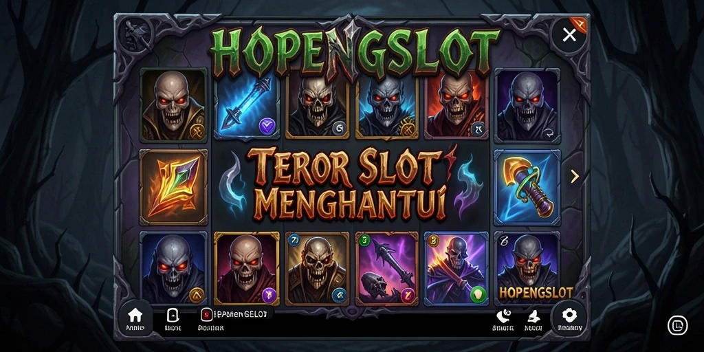 Tangkapan layar HOPENGSLOT dengan suasana horror yang mencekam.