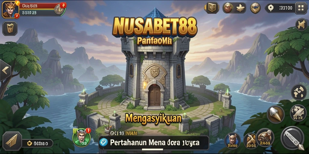 Tampilan gameplay NUSABET88 yang seru dan mendebarkan.