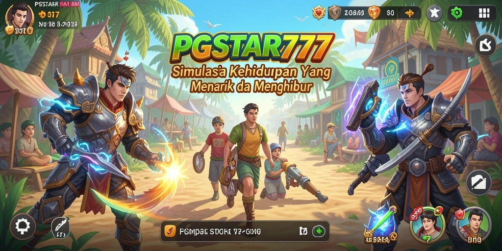 Gameplay seru dalam PGSTAR777 menampilkan interaksi karakter dan dunia yang menarik.