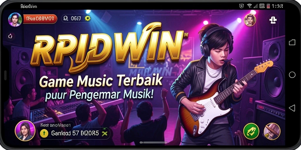 Menampilkan gameplay RPIDWIN dengan alunan musik yang seru.